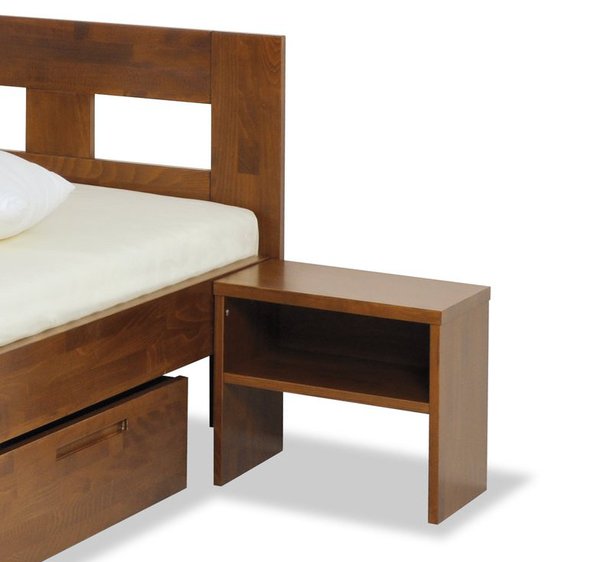 Noční stolek s policí 