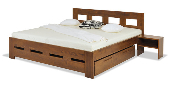 Noční stolek s policí 