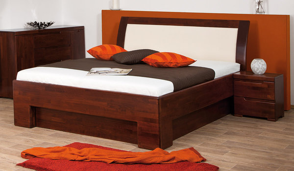 Postel Sofia  oblé čelo, čalouněné