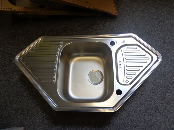 Dřez Medusa corner 1B 2D - výprodej 