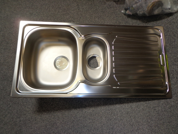 Dřez Sparta 1 1/2B 1D - výprodej 