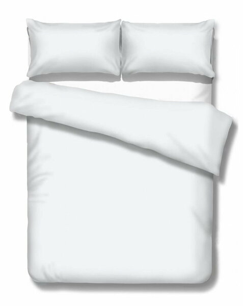 Saténové jednobarevné povlečení