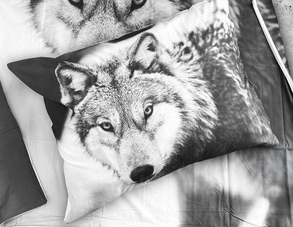 S vlkem Wolf šedá Adéla Filipp Different